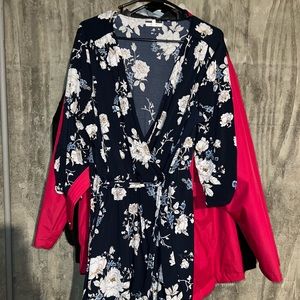 Maurice’s floral romper XL